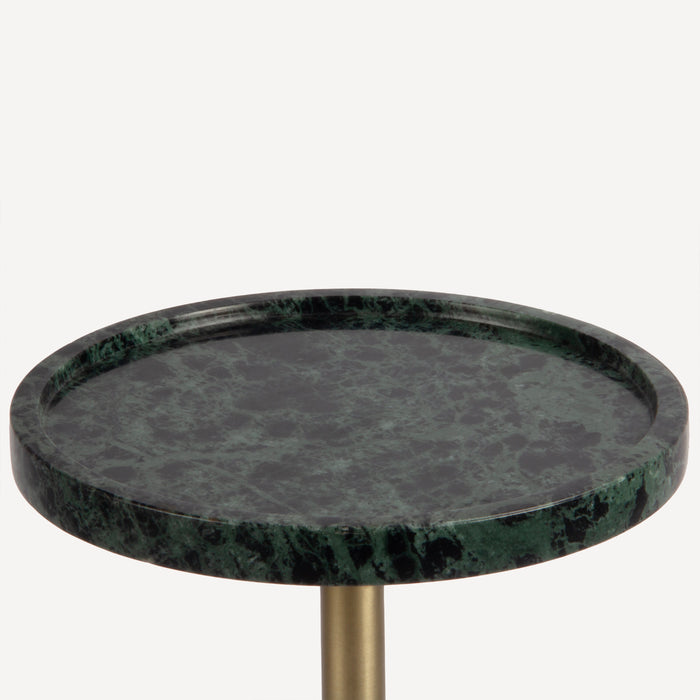 Union Home Noah Marble Drink Table - Udaipur Green LVR01022