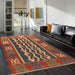 Pasargad Home Kilim Hand-Knotted Wool Area Rug- 5'11" X 8' 2" 97368