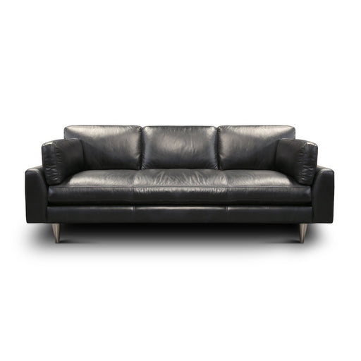 GTR Skyline 100% Top Grain Leather Modern Americana Sofa