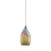 Geologic Satin Nickel LED Mini Pendant