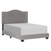 Worldwide Home Furnishings Pixie-54'' Bed-Light Grey 54" Double Bed 101-296D-LGY