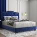 Worldwide Home Furnishings Pixie-54'' Bed-Blue 54" Double Bed 101-296D-NAV
