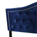 Worldwide Home Furnishings Pixie-54'' Bed-Blue 54" Double Bed 101-296D-NAV