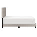Worldwide Home Furnishings Jedd-54'' Bed-Light Grey Fabric 54" Double Bed, Fabric 101-297D-LGY