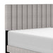 Worldwide Home Furnishings Jedd-54'' Bed-Light Grey Fabric 54" Double Bed, Fabric 101-297D-LGY