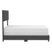 Worldwide Home Furnishings Exton-60'' Bed-Charcoal 60" Queen Bed 101-298Q-CHL