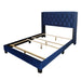 Worldwide Home Furnishings Gunner-54'' Bed-Blue 54" Double Bed 101-299D-NAV