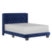 Worldwide Home Furnishings Gunner-60'' Bed-Blue 60" Queen Bed 101-299Q-NAV