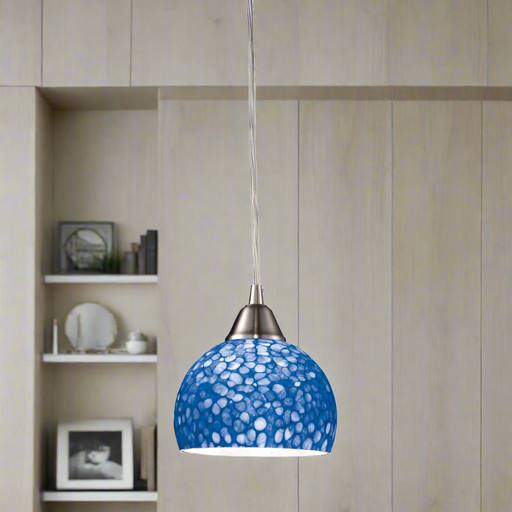 Elk Lighting Cira Satin Nickel LED Mini Pendant