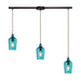 Elk Lighting Hammered Glass Configurable Multi Pendant