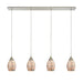 Elk Lighting Capri Satin Nickel Pendant