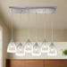 Elk Lighting Layers Satin Nickel Configurable Multi Pendant