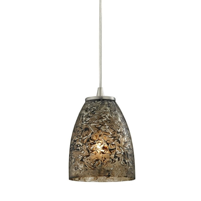 Elk Lighting Fissure Satin Nickel Multi Pendant