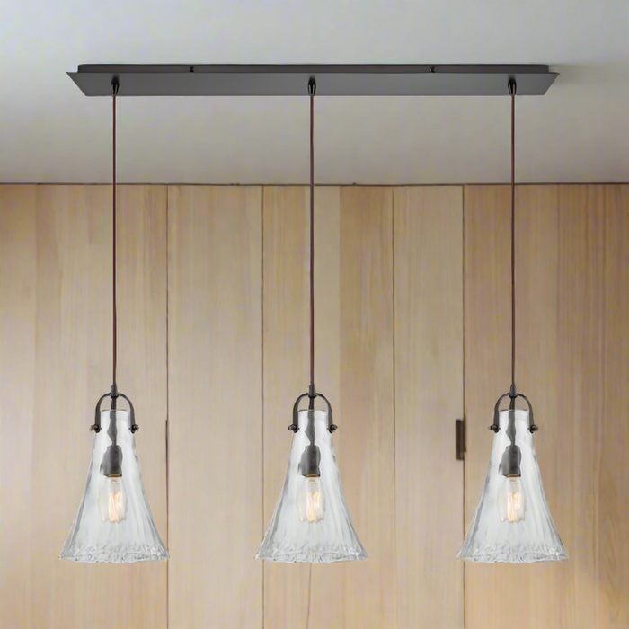 Elk Home Hand Formed Glass Configurable Multi Pendant