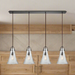 Elk Home Hand Formed Glass Configurable Multi Pendant