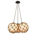 Elk Lighting Coastal Inlet Oil Rubbed Bronze Chandelier