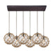 Elk Home Coastal Inlet Configurable Multi Pendant