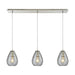 Elk Lighting Lagoon Satin Nickel Mini Pendant