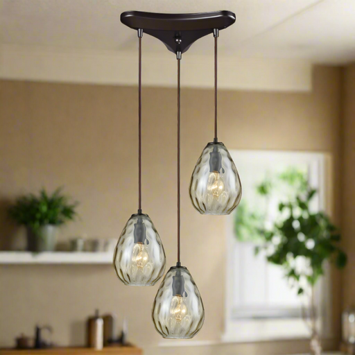 Elk Lighting Lagoon Oil Rubbed Bronze Configurable Multi Pendant