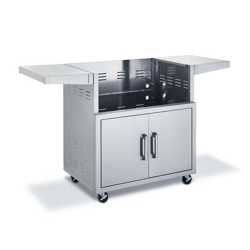 Broilmaster B-Series 32" Stainless Steel Freestanding Cart With 2-Doors and Side Shelves