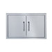 Broilmaster 34" Stainless Steel Horizontal Double Access Door - Built-In