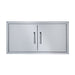 Broilmaster 42" Stainless Steel Horizontal Double Access Door - Built-In