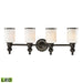 Elk Lighting Bristol Way Oil Rubbed Bronze Vanity Light