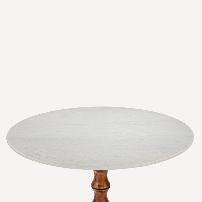 Union Home Goa Counter Marble Top Table DIN00527