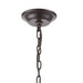 Elk Lighting Congruency Oil Rubbed Bronze, Satin Brass Chandelier