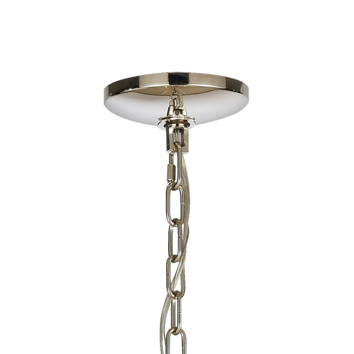 Elk Lighting Geosphere Polished Nickel 7 Light Chandelier 12264/7