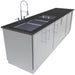 Sunstone Galley 9’ Clean & Prep Cabinet Island Package SCPGALLEY