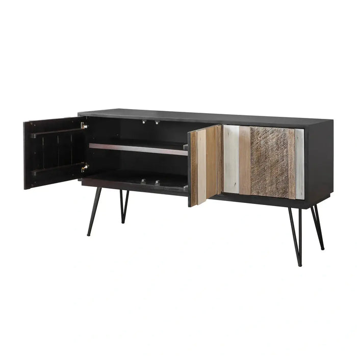 LH Imports Metro Noir Havana Sideboard NHA003B