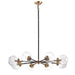 Elk Lighting Boudreaux Polished Nickel Chandelier