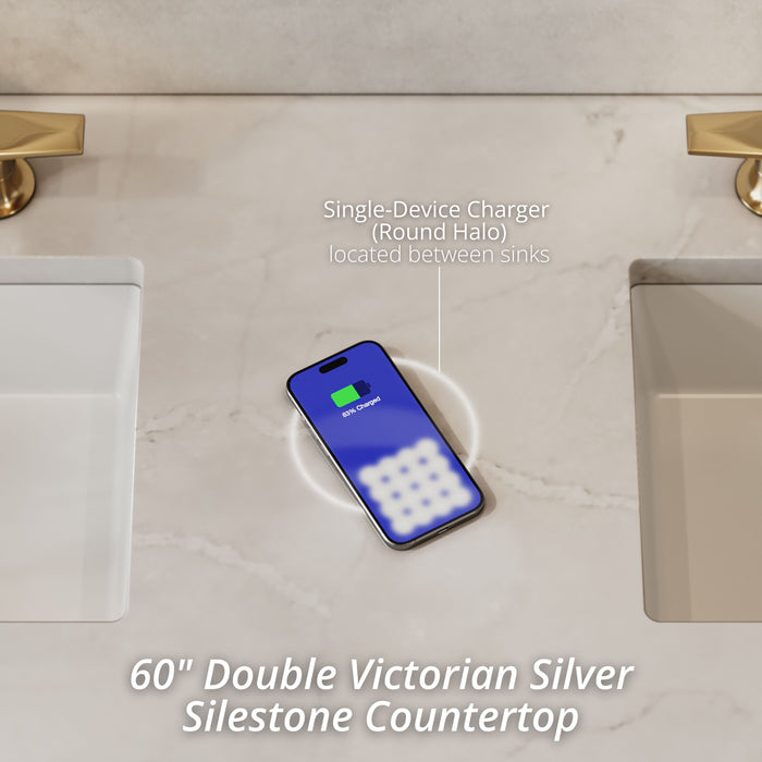 James Martin Vanities Amberly 60" Double Vanity