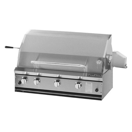 ProFire Briquette Series 36-Inch Built-In Grill Head With Rotisserie