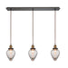 Elk Lighting Bartram Antique Brass, Oil Rubbed Bronze Mini Pendant