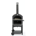 WPPO Mobile Wood Fire Outdoor Pizza Oven with Pizza Stone WKU-2B
