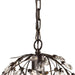 Elk Lighting Circeo Antique White Mini Pendant