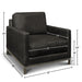 GTR Monterrey 100% Top Grain Leather Modern Americana Armchair