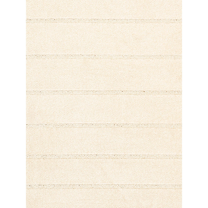 Pasargad Home Sutton Luxury Power Loom Striped Area Rug-12' 0" X 15' 0", Ivory/Grey pmf-548iv 12x15