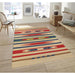 Pasargad Home Anatolian Collection Flat Weave Cotton Area Rug- 6' 0" X 6' 0" , Beige/Multi pbb-04 6x6