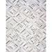 Pasargad Home Galaxy Collection Silver Cowhide & Sari Silk Area Rug- 4' 0'' X 6' 0'' ptx-3104 4x6