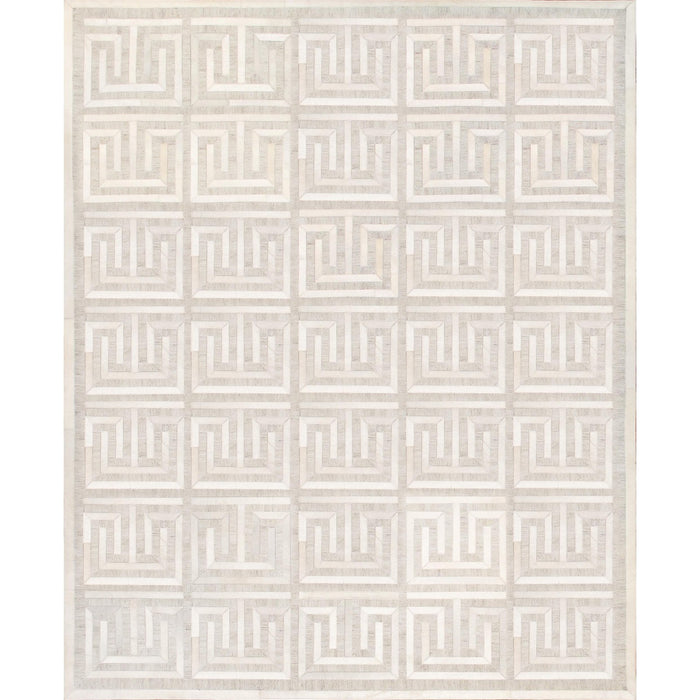 Pasargad Home Galaxy Collection Multi Cowhide Area Rug- 4' 0'' X 6' 0'' ptx-3138 4x6