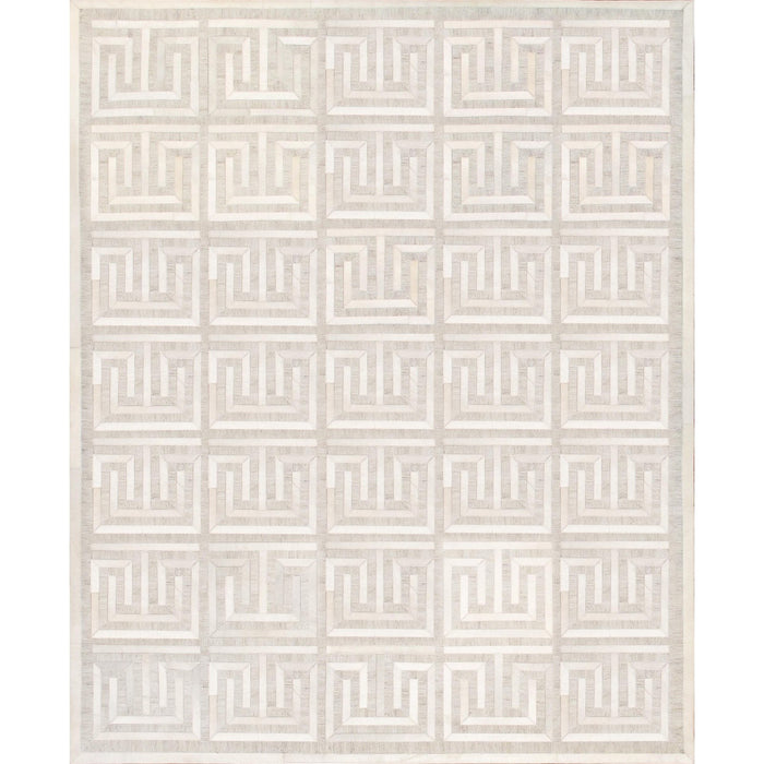 Pasargad Home Galaxy Collection Multi Cowhide Area Rug-10' 0'' X 14' 0'' ptx-3138 10x14