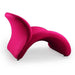 Manhattan Comfort Rosebud Fuchsia Wool Blend Accent Chair Set of 2