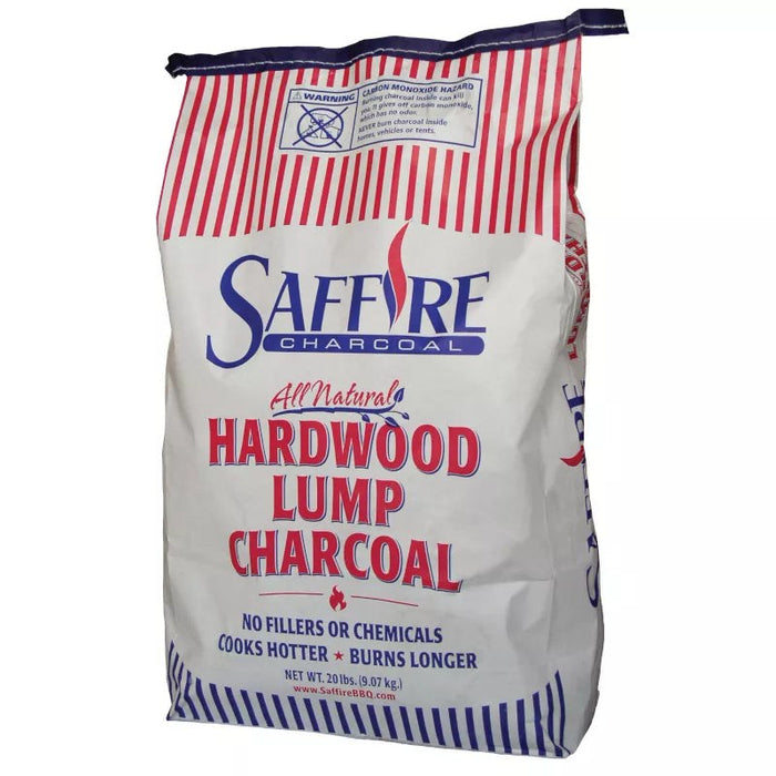 Saffire All-Natural Hardwood Lump Charcoal SGEC-SLC20