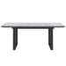 Worldwide Home Furnishings Gavin-Extension Dining Table-Black Dining Table W/Extension 201-360BK