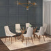Worldwide Home Furnishings Stark-Dining Table-Walnut Rectangular Dining Table 201-535WAL