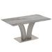 Worldwide Home Furnishings Napoli-Dining Table-Grey Rectangular Dining Table 201-545GY