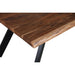 Worldwide Home Furnishings Virag-Dining Table-Natural Rectangular Dining Table 201-571NT